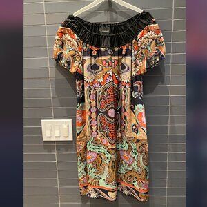 Anna Sui for Anthropologie Silk Dress, Size 2